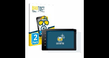 BROTECT - Screenprotector voor Ekiy MTC07 6.25" - Folie Beschermfolie matte 2 Stuks
