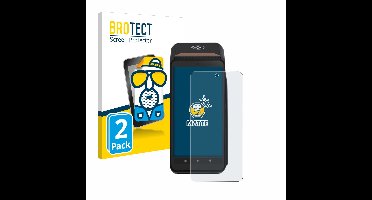 BROTECT - Screenprotector voor ingenico Axium DX8000 - Folie Beschermfolie matte 2 Stuks