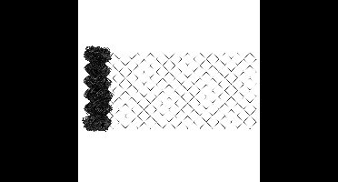 vidaXL - Kettinglinkheining - Grijs