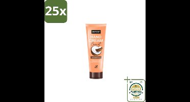 25 x Sence – Handcrème – Coconut Nourishing – 75 ml - Grootverpakking - Handcrème - Kokosolie - Droge Handen - Hydratatie - Handverzorging