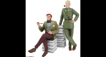 Blake et Mortimer Stateu 25 cm resin
