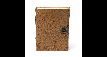 Notitieboek mystieke symbolen met kunstleren omslag – ± 13 cm x 18 cm