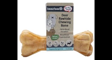 Beeztees Hertenhuid Kauwbot - 12 cm