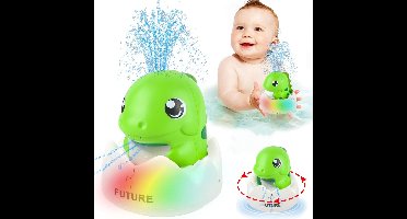 Bad Speelgoed, Bad Speelgoed, Dinosaurus Spray Water Bad Speelgoed, Bad Douche Speelgoed Geschikt Voor Jonge Kinderen Jongens En Meisjes Zwembad Speelgoed (Lichtgroen)