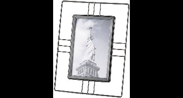 Boltze - Fotolijst - Metaal - Zwart - voor foto's 10x15cm - 22x17x13cm