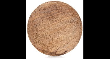 Serveerbord Houten MANGO 25 cm - Dienblad - Bord - Plateau