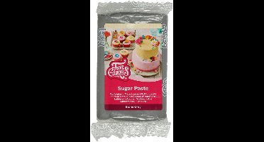 FunCakes Rolfondant - Grijs - 250g - Fondant - Taartdecoratie