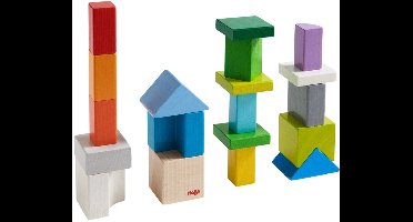 Haba Compositiespel Blokkenmix-3d Junior Hout 19 Blokken