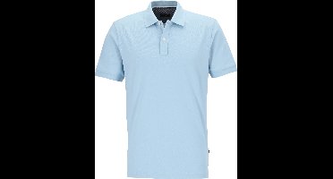 OLYMP Poloshirt Piqué Lichtblauw - Maat S - Heren