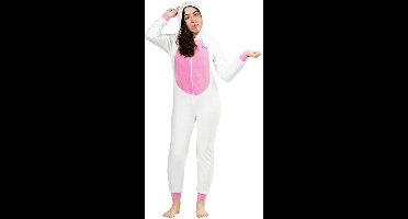 Riethmüller - Hello Kitty Fleece Onesie Kostuum Volwassene – Officiële Licentie - Maat S