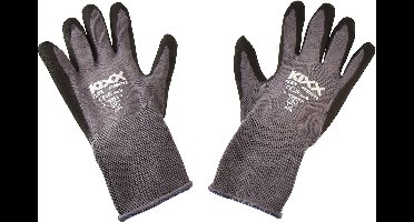 Tuinhandschoenen maat 8 EN 2121X Grijs Zwart Blauw Nylon