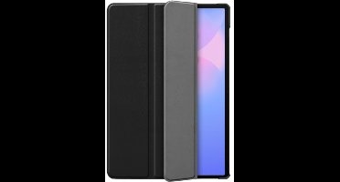 Just in Case tablet Hoes geschikt voor Samsung Galaxy Tab S11 - TriFold Bookcase - Zwart