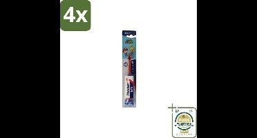 Prodent – Tandenborstel – Super Mario – 0–6 jaar - Voordeelverpakking - 4 stuks - Super Mario tandenborstel - Kindertandenborstel
