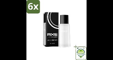 Axe – Aftershave – Black – 100 ml - Voordeelverpakking - 6 stuks - Aftershave - Huidverzorging