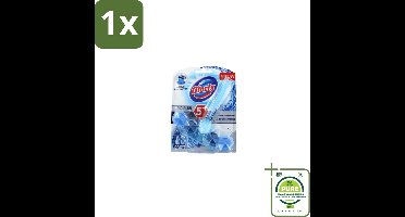 1 x Glorix – Toiletblok – Blauw Water Ocean – Fris - Toiletblok - Blauw Water - Reiniging Toilet - Anti-kalk - Frisse Geur
