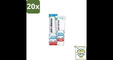 20 x Parodontax Tandpasta Complete Protection Extra Fresh 75 ml - Grootverpakking - Tandvleesbescherming - Mondhygiëne - Tandpasta - Bloedend Tandvlees - Tandplak