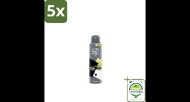 5 x Dove Men+Care – Deodorant Spray – Advanced Invisible Fresh – 150 ml - Grootverpakking - Deodorant Spray Voor Mannen - Frisheid Oksels - Geur Tegen Zweet - Zweetgeur Bestrijding - Verzorging Oksels