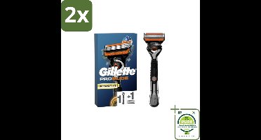 Gillette - ProGlide Power – Scheersysteem – Elektrisch - Voordeelverpakking - 2 stuks - Scheermes - Scheren