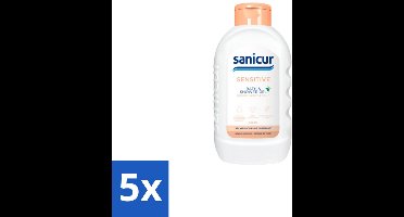 Sanicur Bath & Showergel Sensitive 300 ml - Bulkverpakking - 5 stuks
