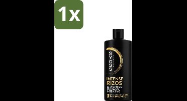 1 x Syoss – Shampoo – Rizos Pro – 440 ml - Krullend Haar - Golvend Haar - Pluisvrij Haar - Definitie Krullen - Veerkracht Haar