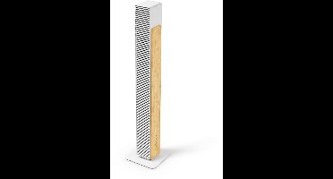 Stadler Form Nick Torenventilator – Fluisterstil Design Ventilator met 10 Snelheden – 70° Oscillatie – Timer 1-7 uur – Afstandsbediening – Bamboe/Wit