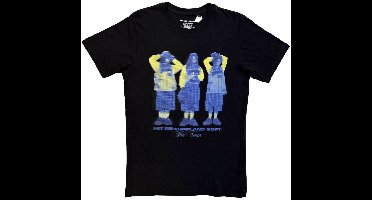 Billie Eilish - Blurred Stand Heren Tshirt - M - Zwart