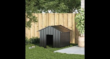 Hondenkennel – Hondenkooi – Hondenbench – Dierenverblijf – Buitenkennel – Extra Groot – Gegalvaniseerd Staal – Weerbestendig Ontwerp – Stevig Dak – Gemakkelijk Te Monteren