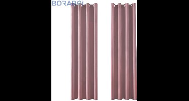 Verduisterende Gordijnen - Opaak - 240x140 cm - Doffer Roze