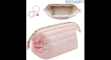 Make-uptas - Roze - 23x11,5x15 cm - Polyester