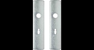 AXA klikschild set met kastdeurslot krukgat SL 56 | ALUMINIUM