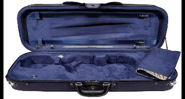 Leonardo VC-45-UU Student Series vioolkoffer rechthoekig 4/4 blauw
