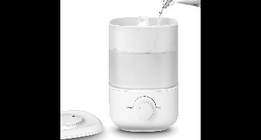 Core® Luchtontvochtiger Slaapkamer - Luchtontvochtiger - Luchtreiniger - 2.5L - Wit- 19cm x 17cm x 26cm