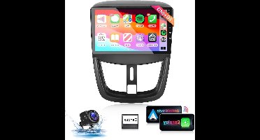 Carplay Autoradio – Multimedia Systeem – GPS Navigatie – Touchscreen Radio – Android Auto – 9 Inch Scherm – 8-Core Processor – Draadloze Verbinding
