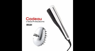 L'Oréal Professionnel Steampod 3.0 + Cadeau - Professionele 2-in-1 stoom stijltang: voor stijlen & krullen + haarborstel cadeau
