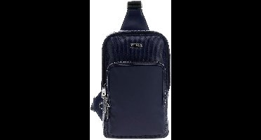 GUESS slingtas Boston Sling Bag Blue Navy donkerblauw