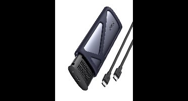 UGREEN M.2 NVMe PCIE SSD Behuizing USB C 3.1 Gen 2 10Gbps UASP, M Key en M&B Key NVME M.2 Behuizing Compatibel met 2230 2242 2260 2280 SSD, Ondersteuning voor Capaciteit van 2TB