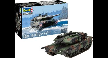 Revell Modelbouwpakket Militaire voertuigen - 03355 Leopard 2A7V - Tank Plastic - 1:72 - Modelbouw