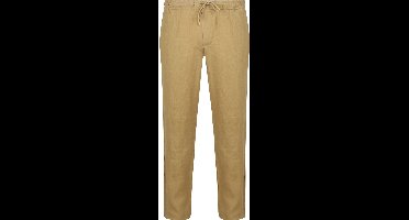 Suitable Linnen Beach Chino broek Beige - Maat XXL - Heren - Mannen broeken