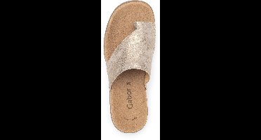 Gabor Dames Slippers - metallic