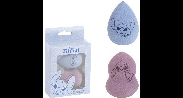 Disney Stitch Make-up Sponge Dames - 2 Stuks Sponges