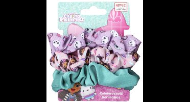 Haarelastiek Gabby's Dollhouse Roze 3 Onderdelen