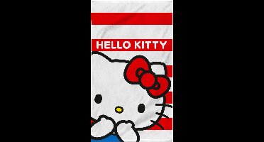 Hello Kitty Strandlaken Red - 70 x 120 cm - Katoen