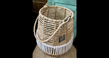 Windlicht Diego | Beige Wit | Woonaccessoire | Woonaccessoires | Interieur | Bloemen | Bloem | Paasdecoratie | Pasen | Paasdagen | Lente | Woonkamer | Huiskamer | Lente vibes | Vrolijk | Leuk