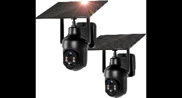 Core® Camerabewaking Draadloos - Camera - Beveiligingscamera Draadloos Buiten - Zwart - 29cm x 18cm x 14cm