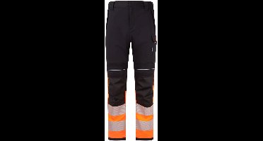 Portwest PW3 Modaflame Hi-Vis Klasse 1 FR Werkbroek FR451 - Oranje/Zwart - 34