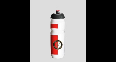 Feyenoord Bidon Rood Wit - 750 ml - Feyenoord Drinkfles