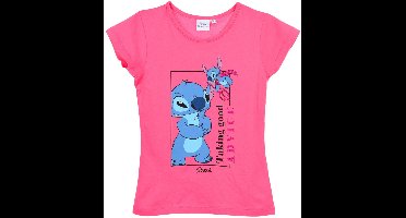 Disney Lilo en Stitch Advice kort kinder-T-shirt, top 4 jaar