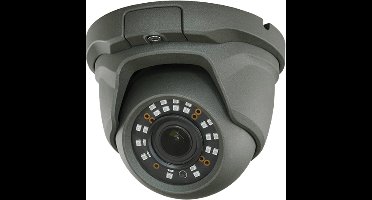 4in1 varifocale 1080p PRO dome beveiligingscamera 30m IR LED matrix grijs