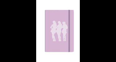 K3 Originals - Notitieboek - Hardcover met Elastiek - 14 x 21 cm - Lijntjespapier