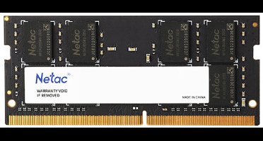 Netac Basic SODIMM DDR4 - 8GB 2666MHz Ram Geheugen Laptop